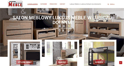 Desktop Screenshot of luksusmeble.pl